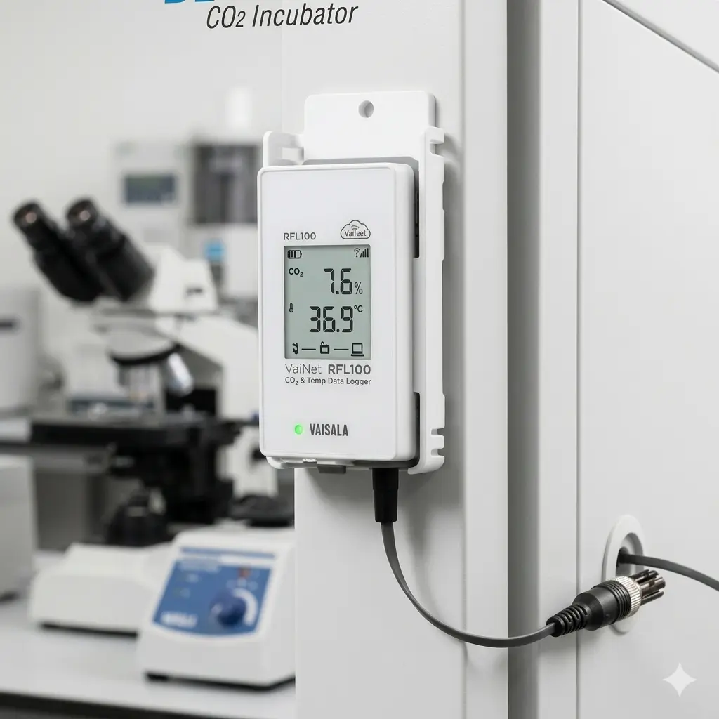 VaiNet wireless CO2 data logger RFL100